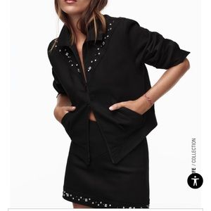 Zara Rhinestone Limited Edition Skirt